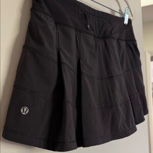 lululemon athletica Black tennis skirt